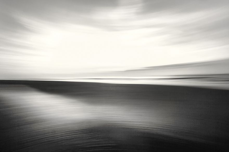 Abstraktion am Meer, Bergen aan Zee, Nordholland